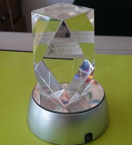 Crystal Paper Weight - Image 3